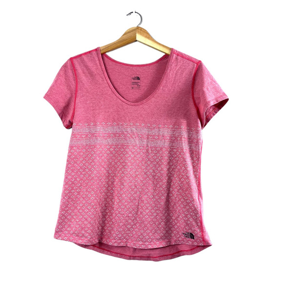 Red Women's The North Face T-Shirt M - Picture 1 of 5